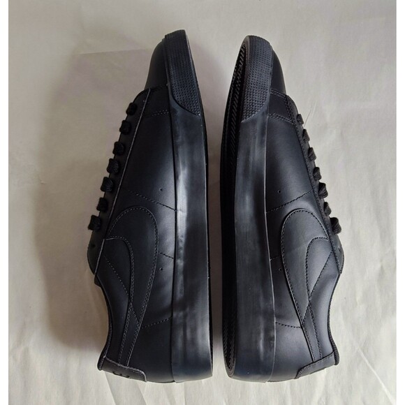 Rare Nike Blazer Low Top Black Leather Skate SB Shoe Men's Size 9 2017 SAMPLE - Picture 8 of 10